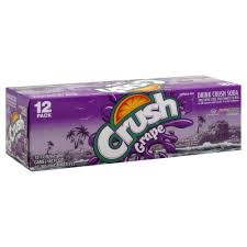 Crush Soda 12x355ml Grape