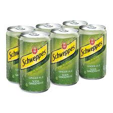 Schweppes Soda 12x355ml Ginger Ale
