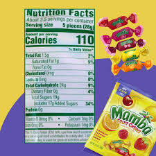 Mamba Fruit Chews 24x79g Assorted