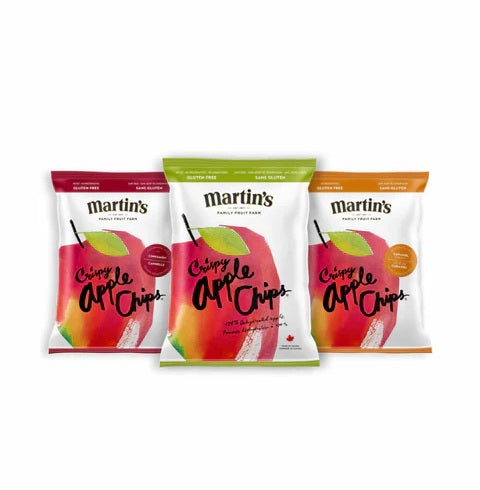 Apple Chips Martin's 24x22g Assorted