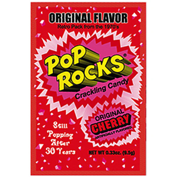 Shock Rocks Popping 24x9g Cherry