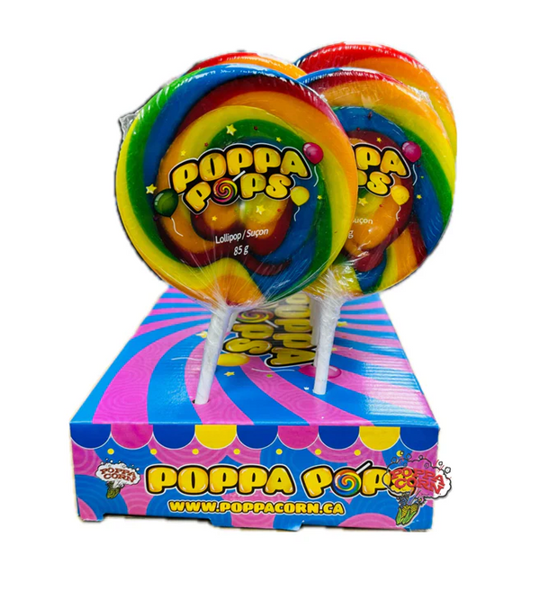 Poppa Pops Lollipops 18x85g Original