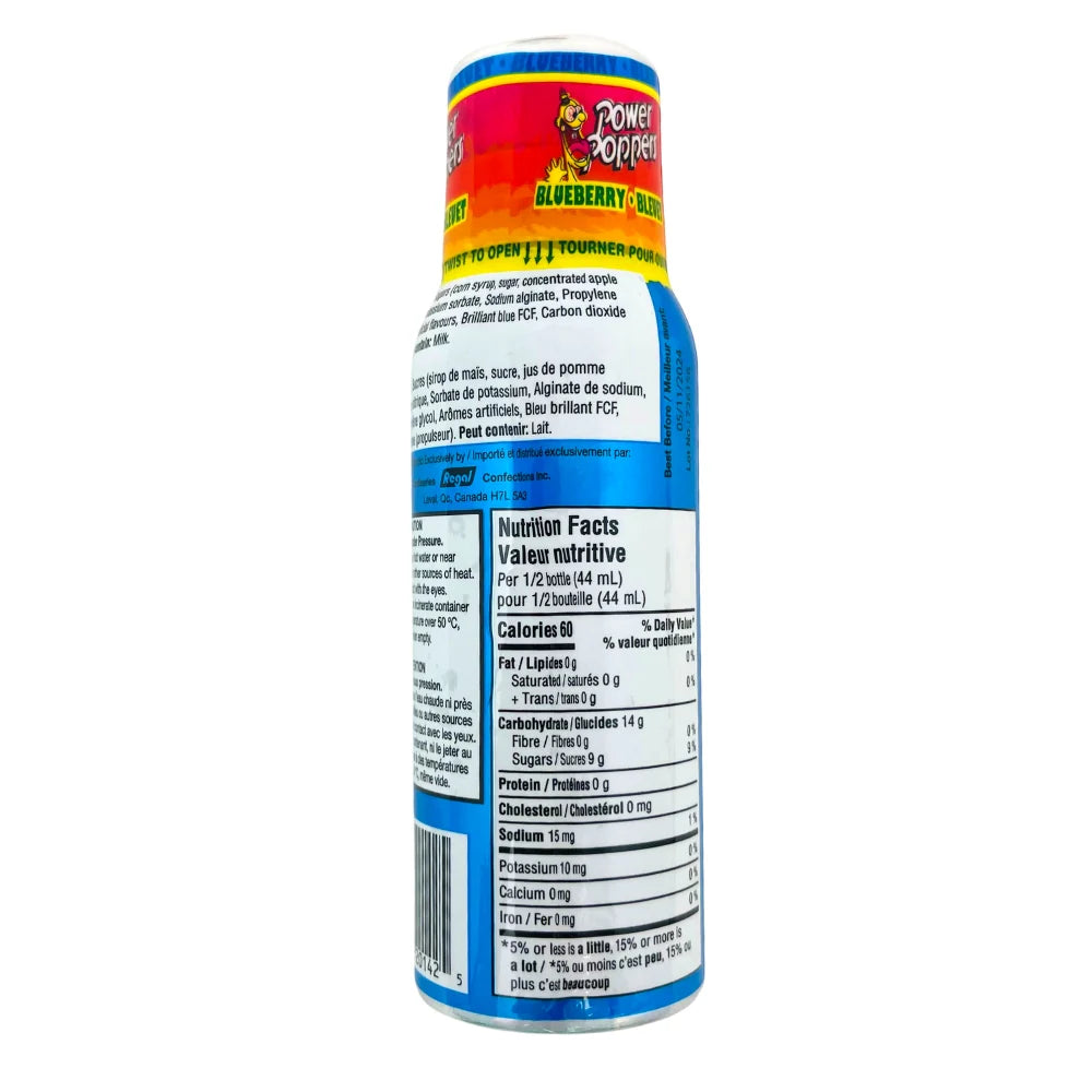 Power Poppers Sour Foam 12x88ml Assorted