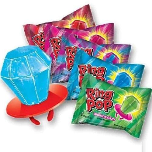 Ring Pop Lollipops 40x14g Assorted